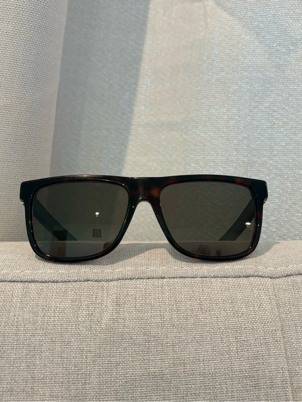 Men's Marc Jacobs Tortoiseshell Sunglasses - Dark Lens